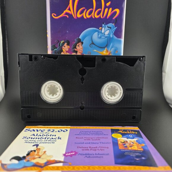 Disney Aladdin Black‎ Diamond VHS – Pre-Owned - Picture 6 of 6